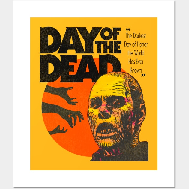 Day of the Dead: Cult Zombie Horror Film Wall Art by darklordpug